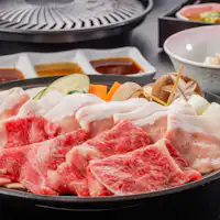 “黑毛和牛&麓山高原猪肉烤涮”