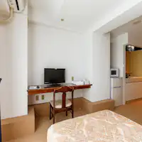 모든 객실에 미니 주방이 있습니다.