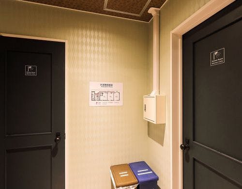 ・女性専用シャワールーム／二ヵ所あります