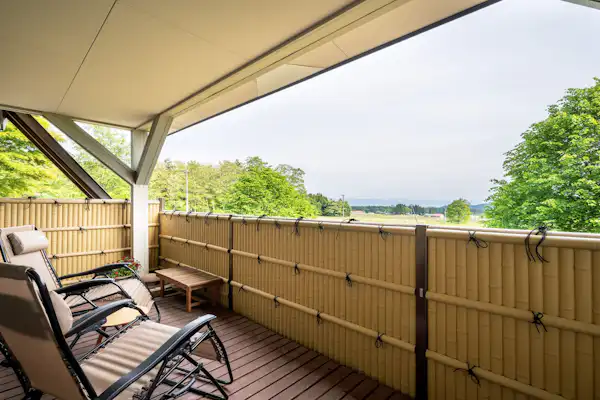 【Annex Twin Room with Open-Air Bath】