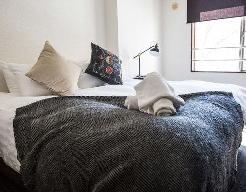 ベッドはシングル2台かダブル1台指定可能