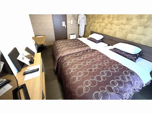 【ปลอดบุหรี่】ห้องพักเตียงคู่