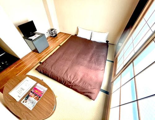 ダブルルームベッド