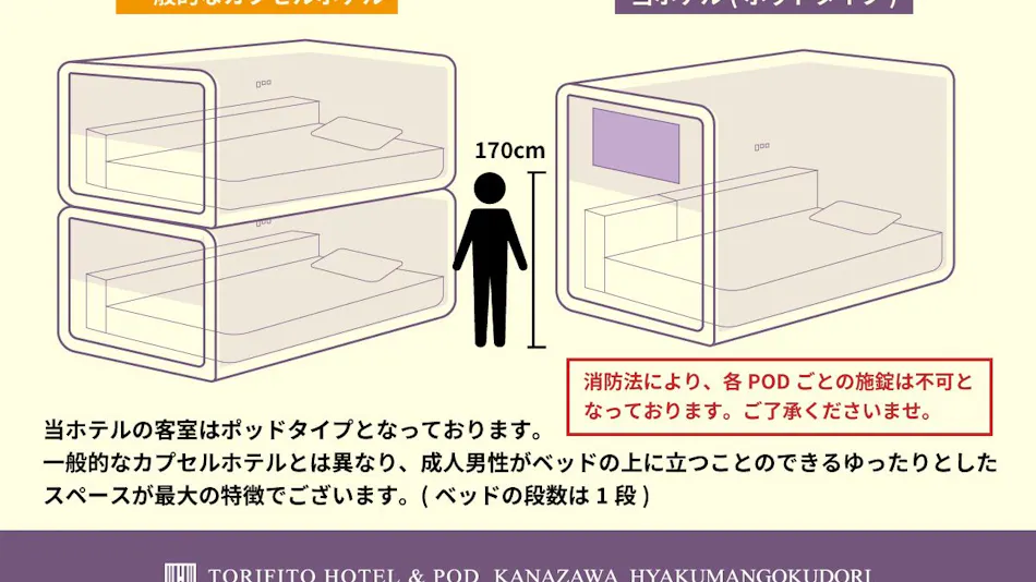 Torifito Hotel & Pod Kanazawa Hyakumangoku-dori