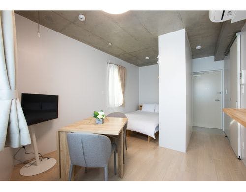 【ワンルーム】最大3名宿泊可能！