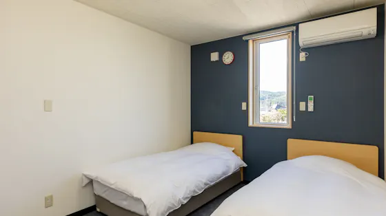 ห้องพักเตียงคู่ 【ปลอดบุหรี่】