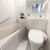 ห้องน้ำในตัวในห้องพัก