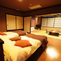 【West Wing】Japanese-Western Room / Japanese Room (10-16 tatami mats) + Twin