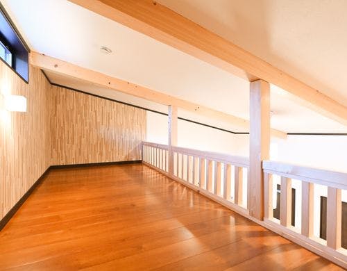 コテージ内　ロフト