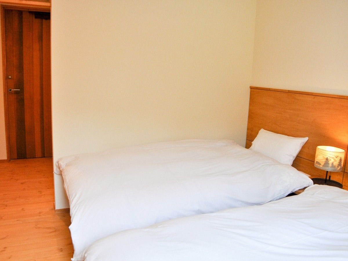 ห้องพักแบบเตียงคู่บนภูเขา