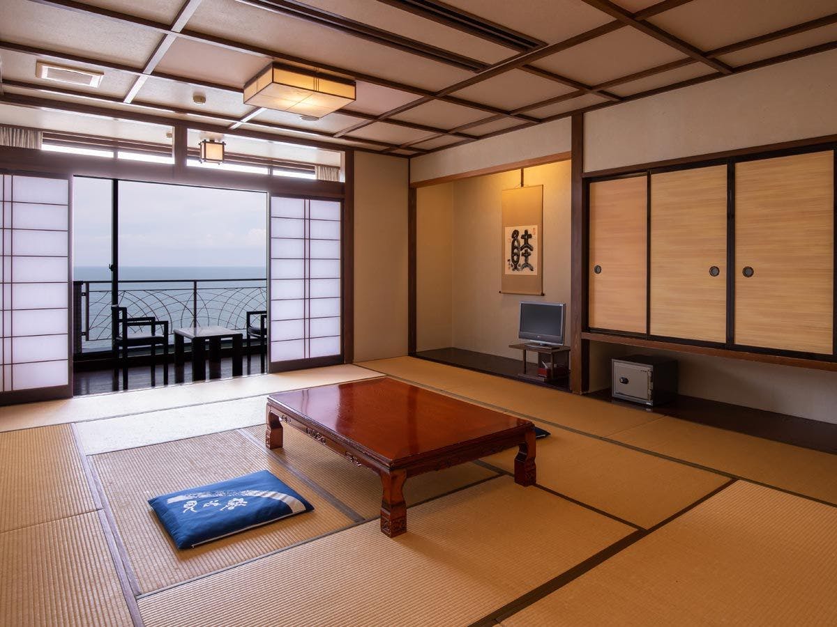 ~ ลมทะเล 11.5 เสื่อทาทามิ วิวทะเล ◎ ห้ามสูบบุหรี่ ~