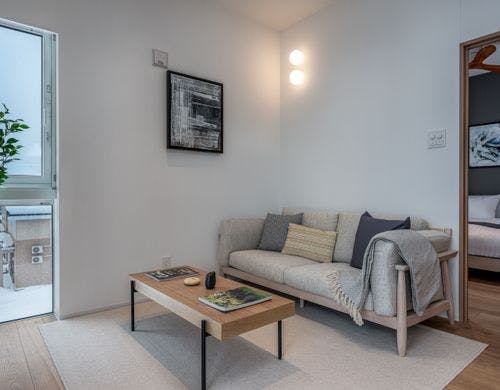 1ベッドルーム　リビング