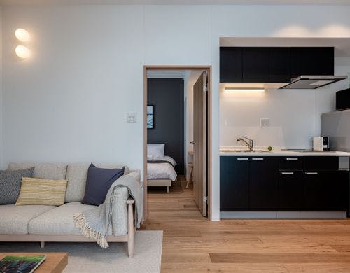 1ベッドルーム　リビング・キッチン