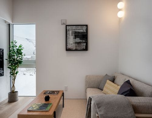 1ベッドルーム　リビング