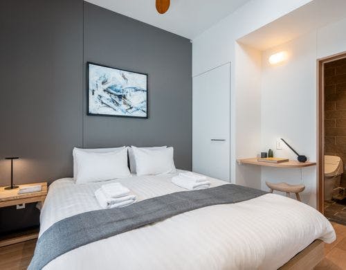 1ベッドルーム　寝室