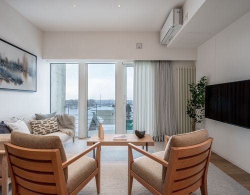 2ベッドルーム　リビング