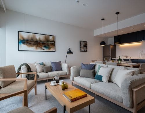 3ベッドルーム　リビング