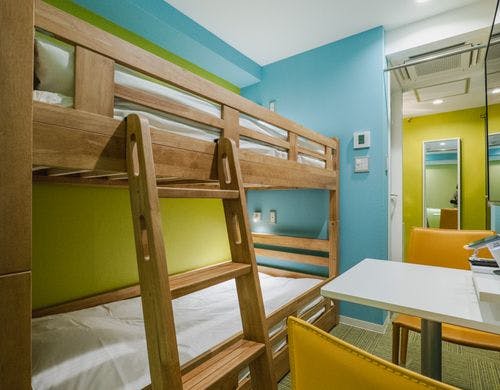 【シャワーブース】２段ベット禁煙