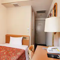 ห้องพักเดี่ยว【เตียงกว้าง 110 ซม. 1 เตียง】