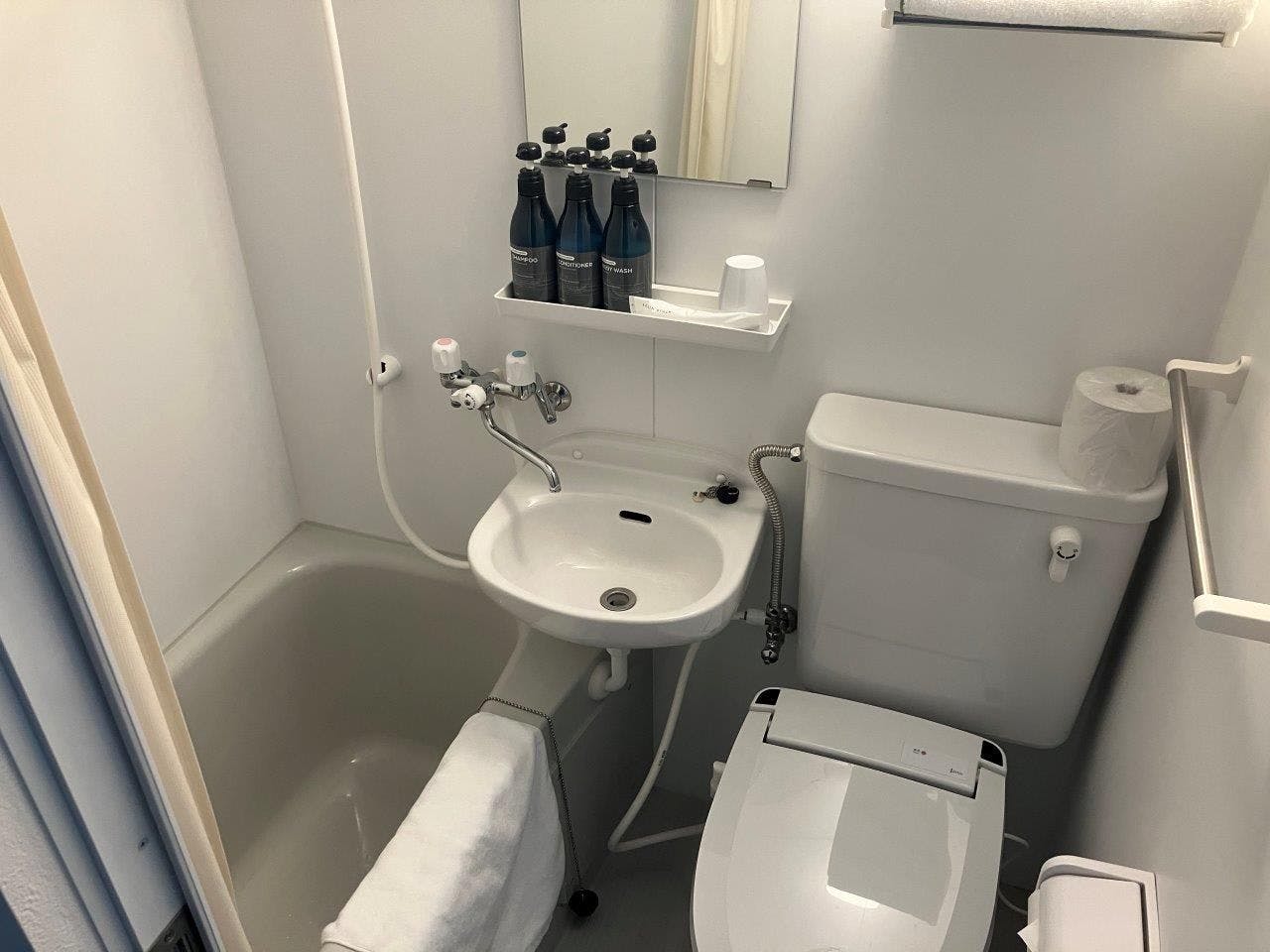 ภาพรวมของห้องน้ำแบบยูนิต