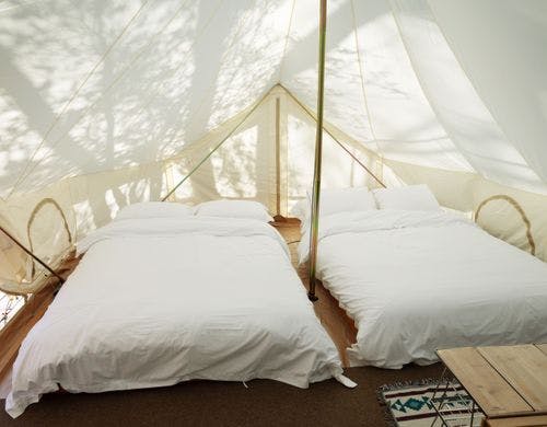 エンペラーテント室内