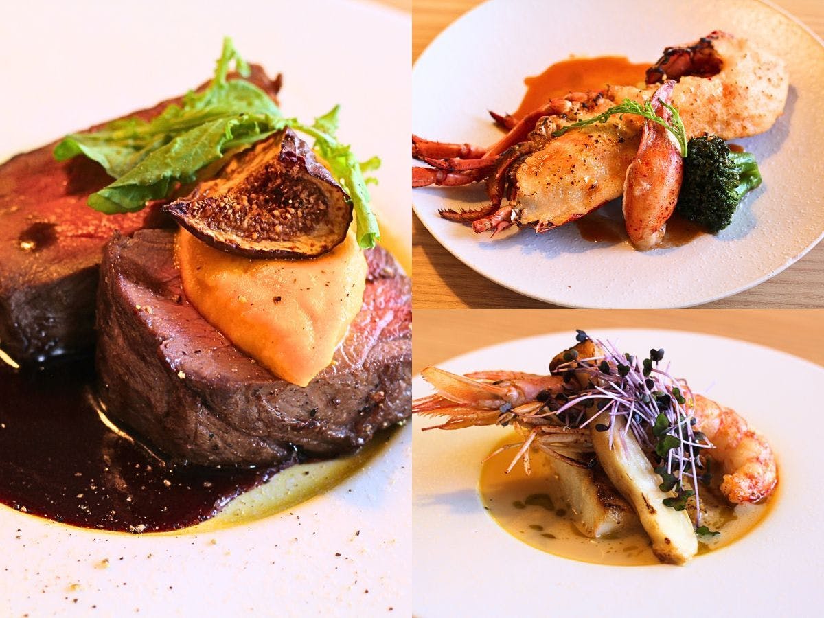 Saga Beef & Lobster & Hidangan Laut Musiman