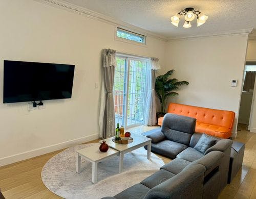 ローソファーでゆっくり