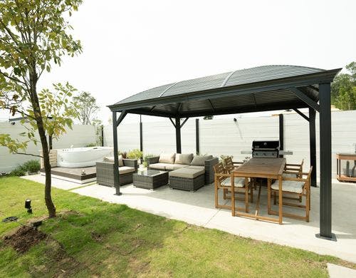 アウトドアリビング一例