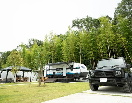 外観一例（セーラムトレーラーハウス）