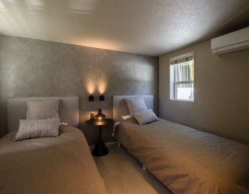 寝室一例（トレーラーハウス）