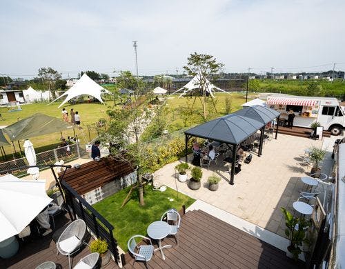 施設併設のドッグラン