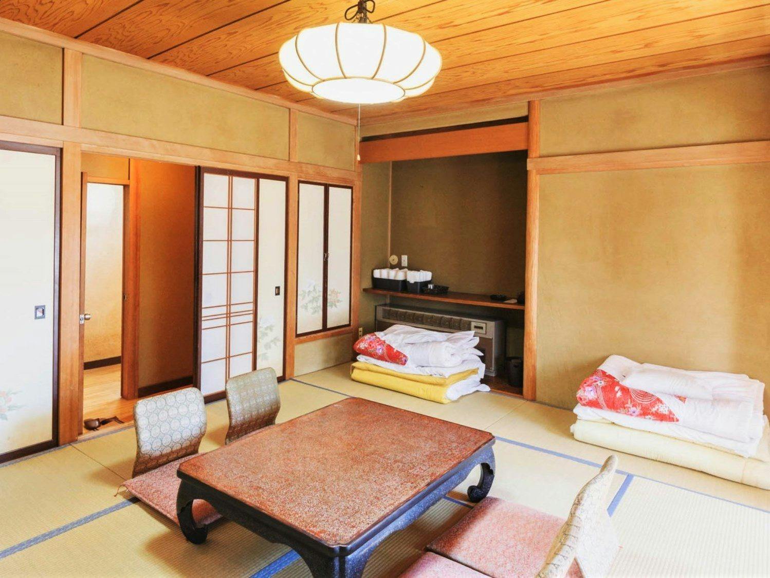 【ห้องส่วนตัว】ห้องสไตล์ญี่ปุ่นกว้างขวางสำหรับพักได้สูงสุด 4 ท่าน