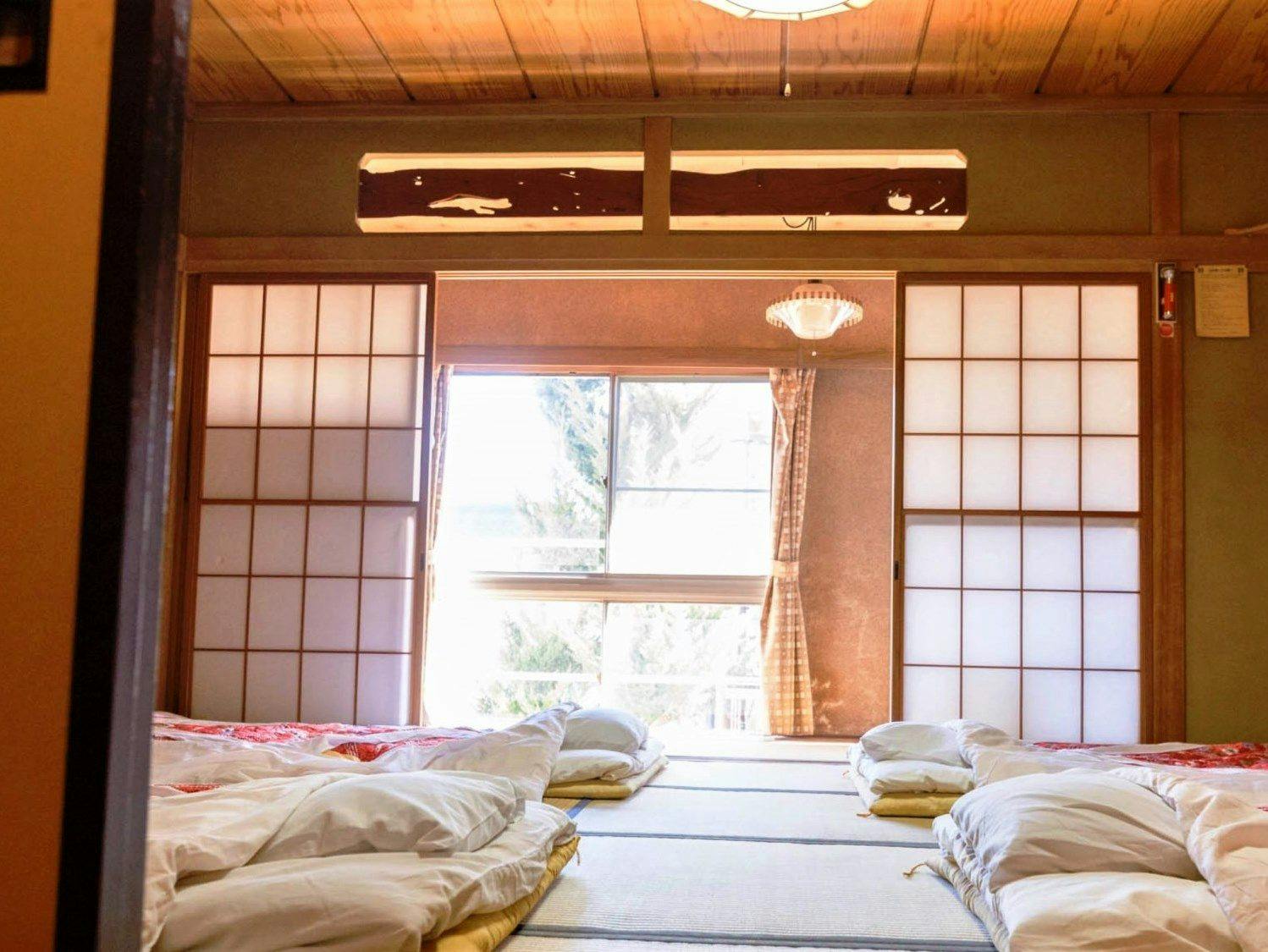 【ห้องส่วนตัว】ห้องสไตล์ญี่ปุ่นกว้างขวางสำหรับพักได้สูงสุด 4 ท่าน