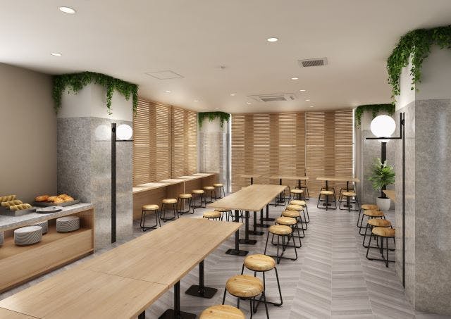 레스토랑 및 조식 장소