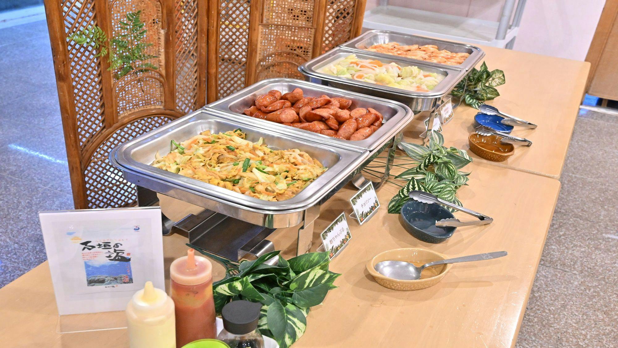 조식 뷔페 (예시)