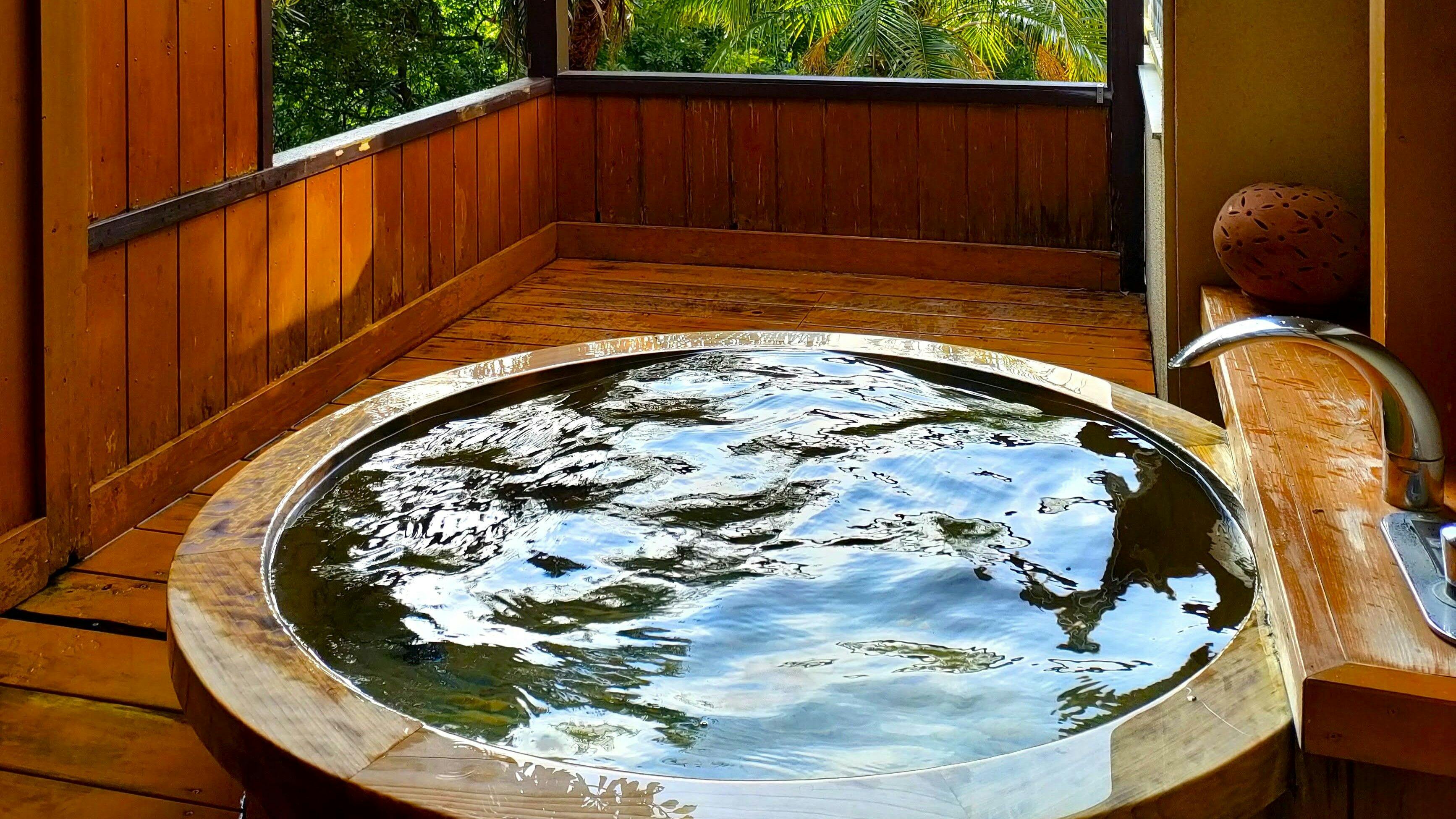 다다미 8조 "천랑" 노천탕