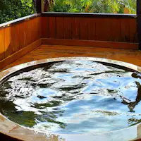 다다미 8조 "천랑" 노천탕