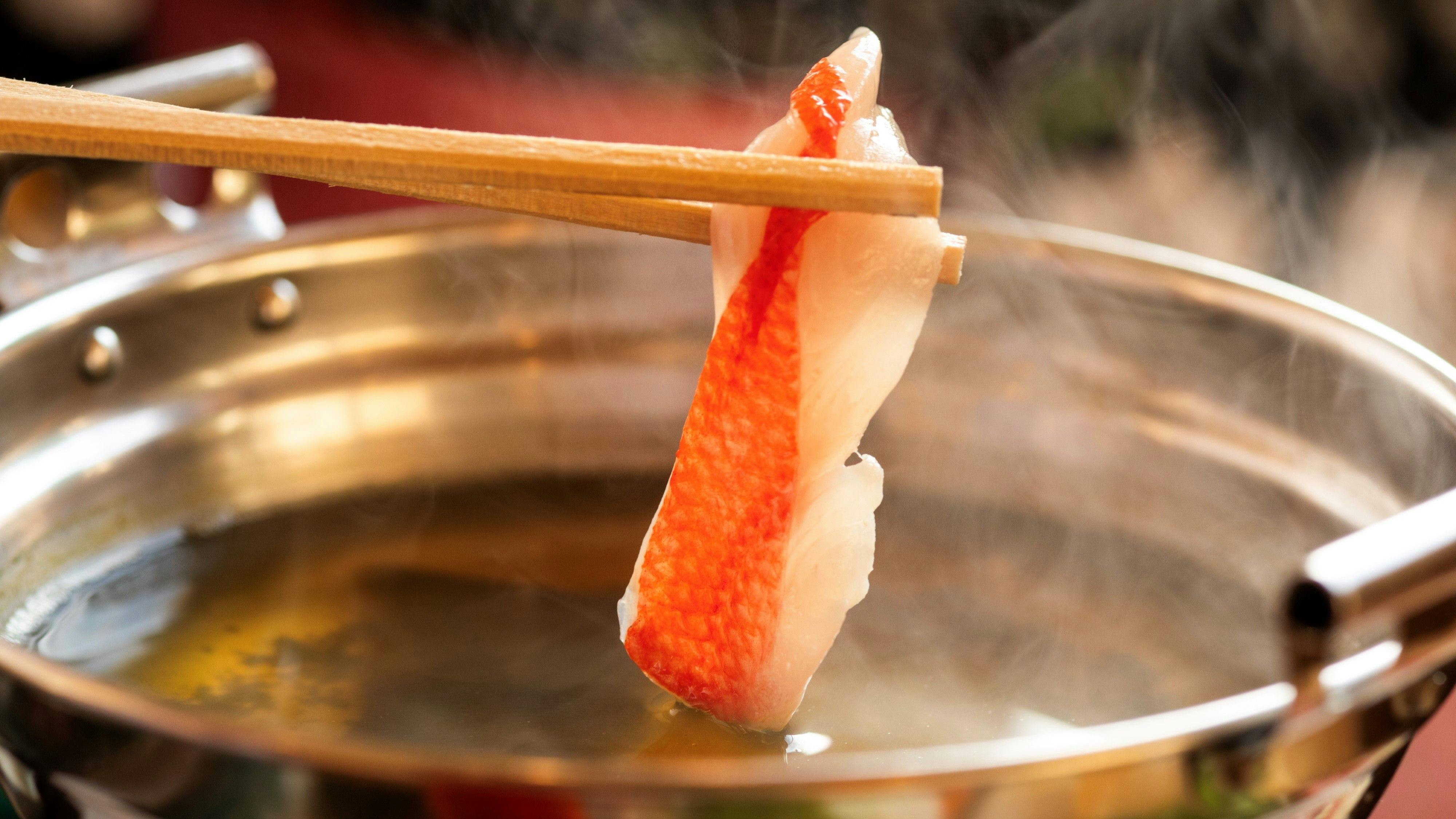 금눈돔 샤부샤부