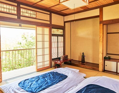 二階付タイプ　寝室は二階にございます。
