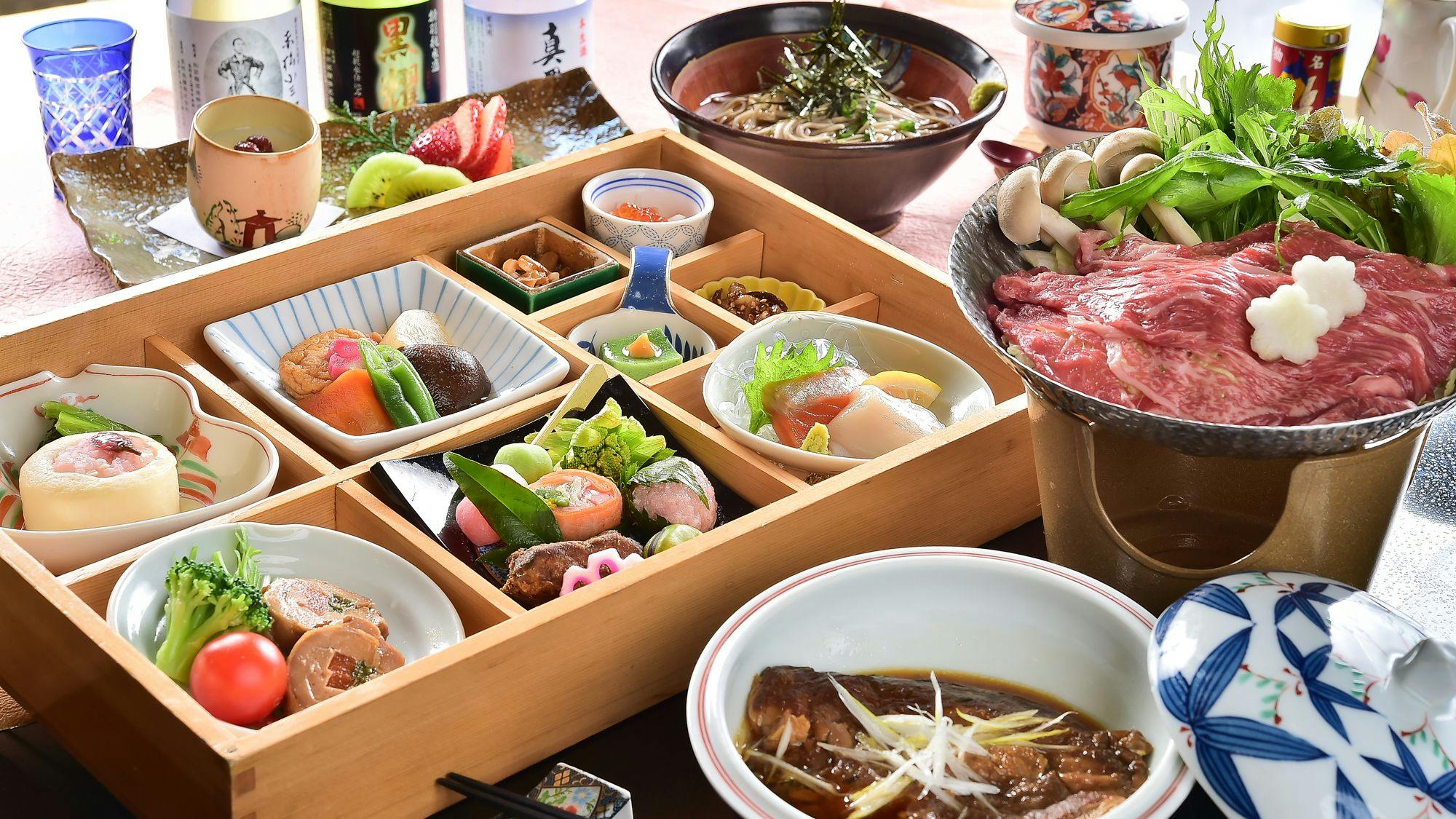 Contoh makan malam ～寛～kutsurogi～Rencana