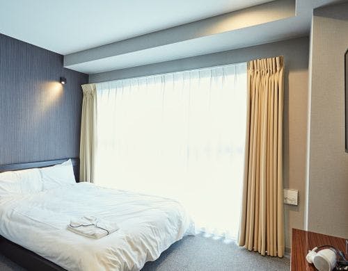 18.7平方メートル定員：1名ベッド幅：140cm