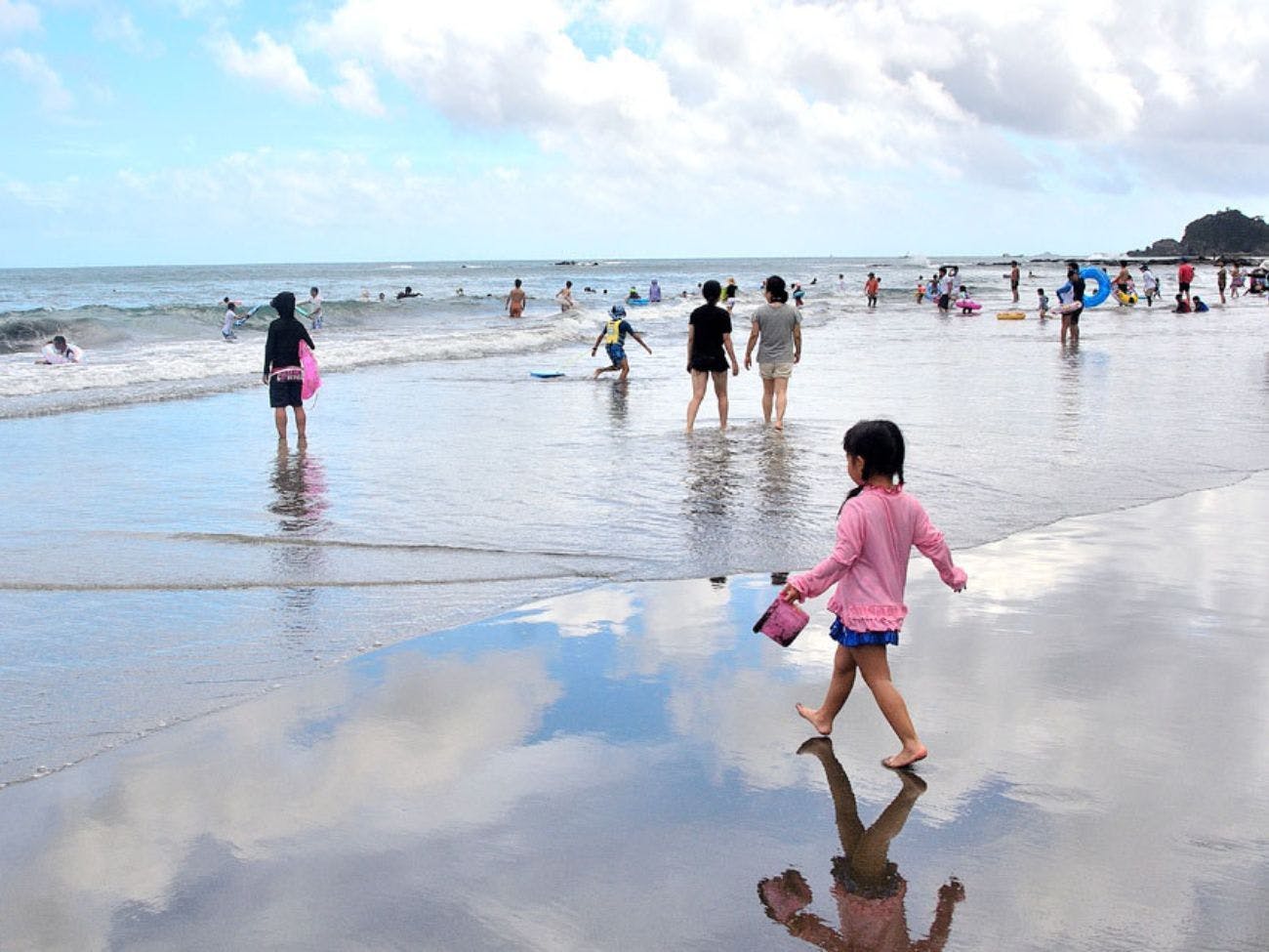 今井滨海岸，水质最高等级，美丽迷人