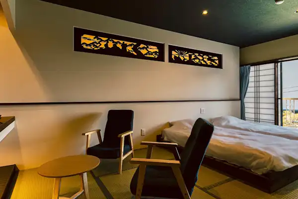 【晓】榻榻米的清香与床铺的温暖