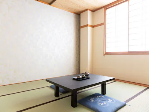 ห้องสไตล์ญี่ปุ่น 8 เสื่อทาทามิ (ไม่มีอ่างอาบน้ำ มีห้องน้ำ)