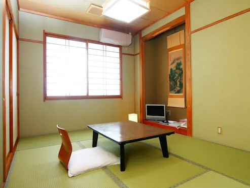 【ห้องพัก】ห้องสไตล์ญี่ปุ่นขนาด 6 เสื่อทาทามิ