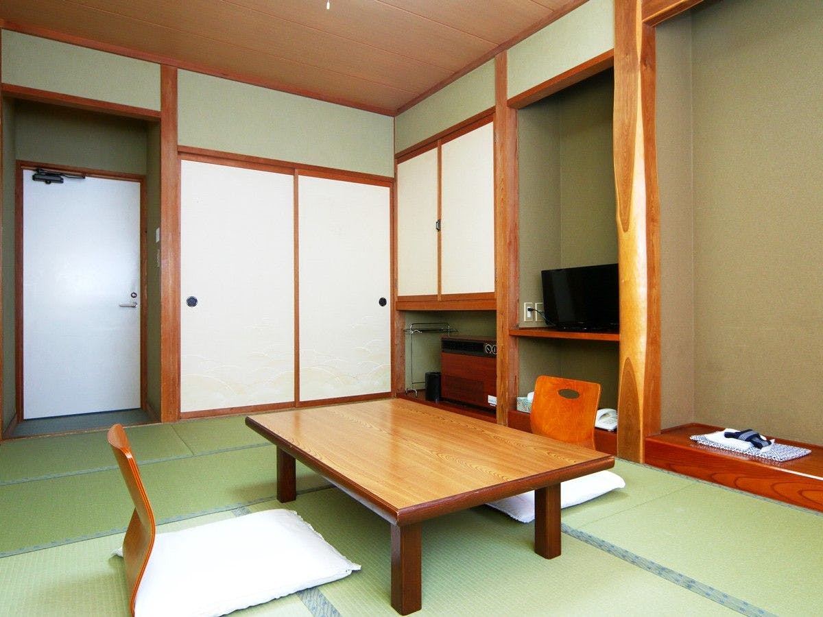 【ห้องพัก】ห้องสไตล์ญี่ปุ่นขนาด 8 เสื่อทาทามิ