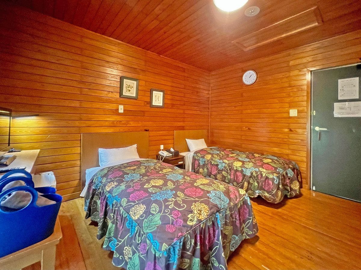 【อาคารหลัก】ห้องพักเตียงคู่แบบตะวันตก (ประเภทชั้น) เมน