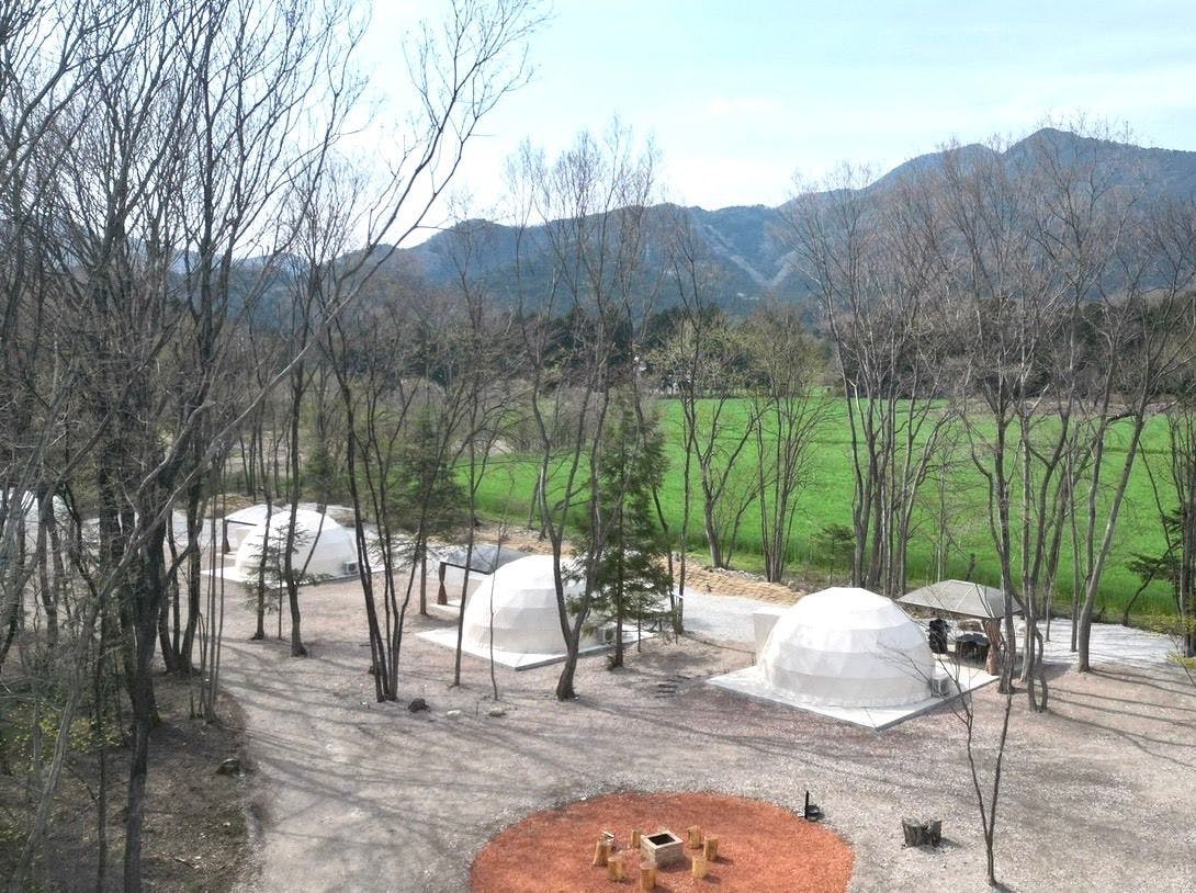 写真：ＮＡＧＯＭＩ　ＣＡＭＰ　那須塩原　和モダングランピング