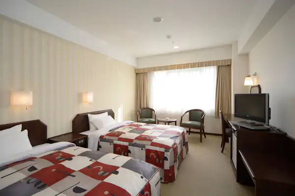 Kamar twin: Luas 23 meter persegi