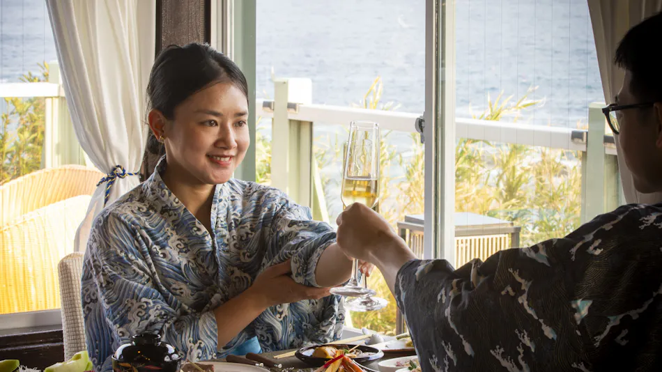 Ocean View Hiromi SPA Hotel: Inn with Hot Springs and Spectacular Views